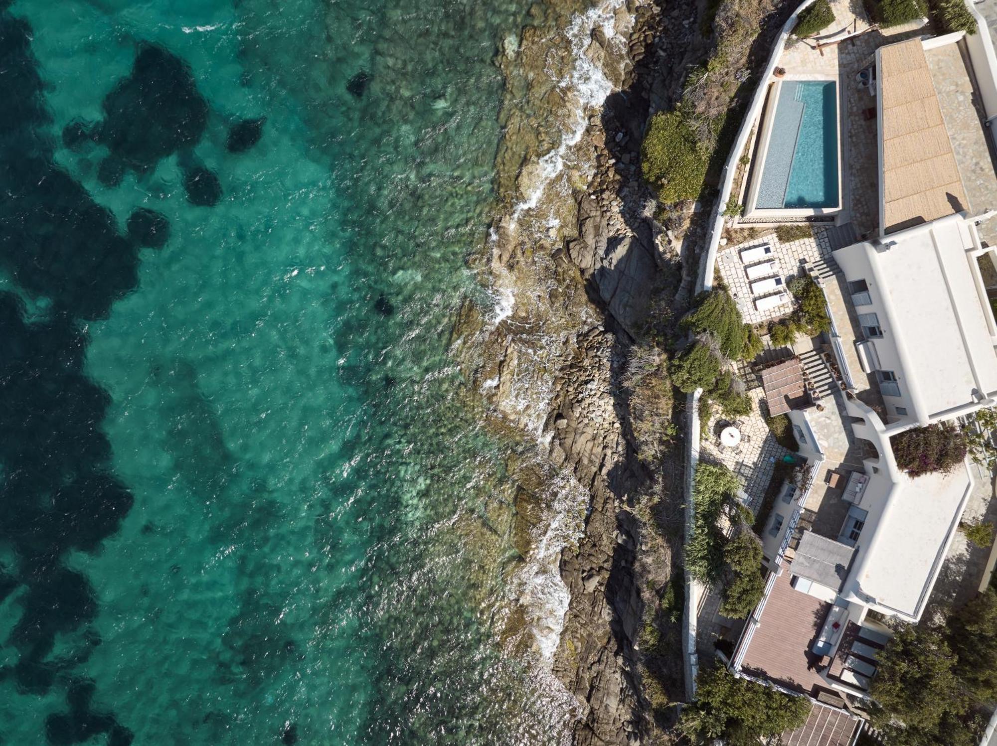Belvedere Mykonos - Waterfront Villa & Suites - The Leading Hotels Of The World Mykonos Town Exterior photo